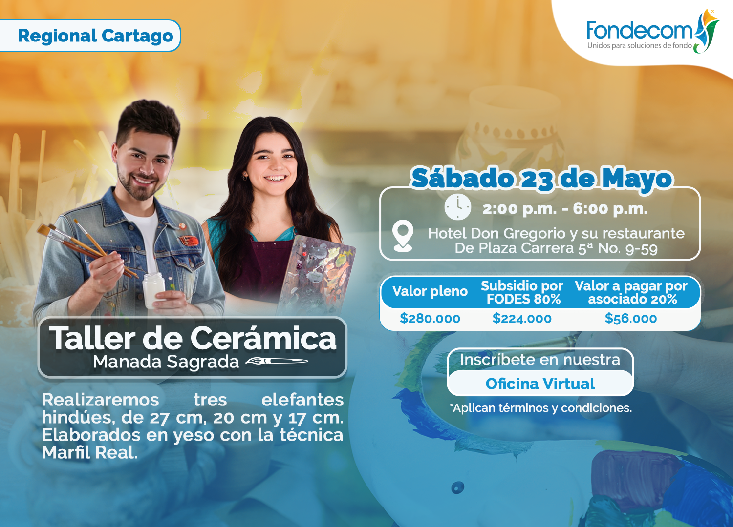 Ceramica Cartago mayo 2026 Banner