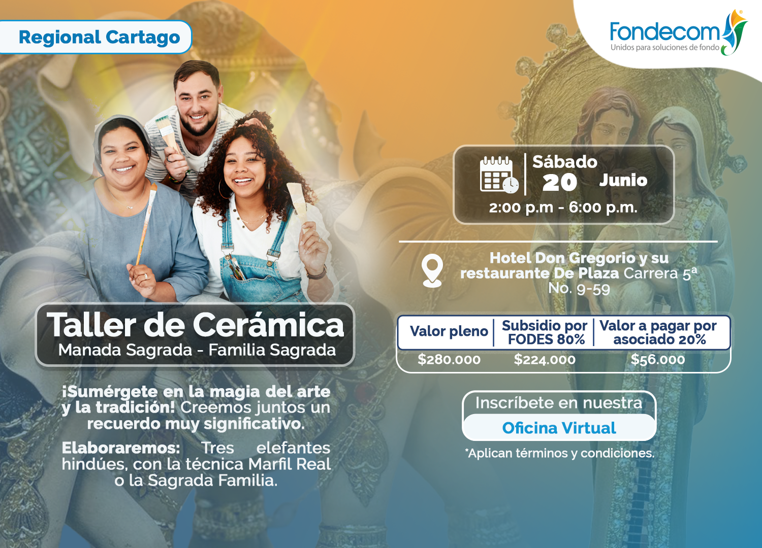 Banner pequeño Manada Sagrada Cartago Junio 2026