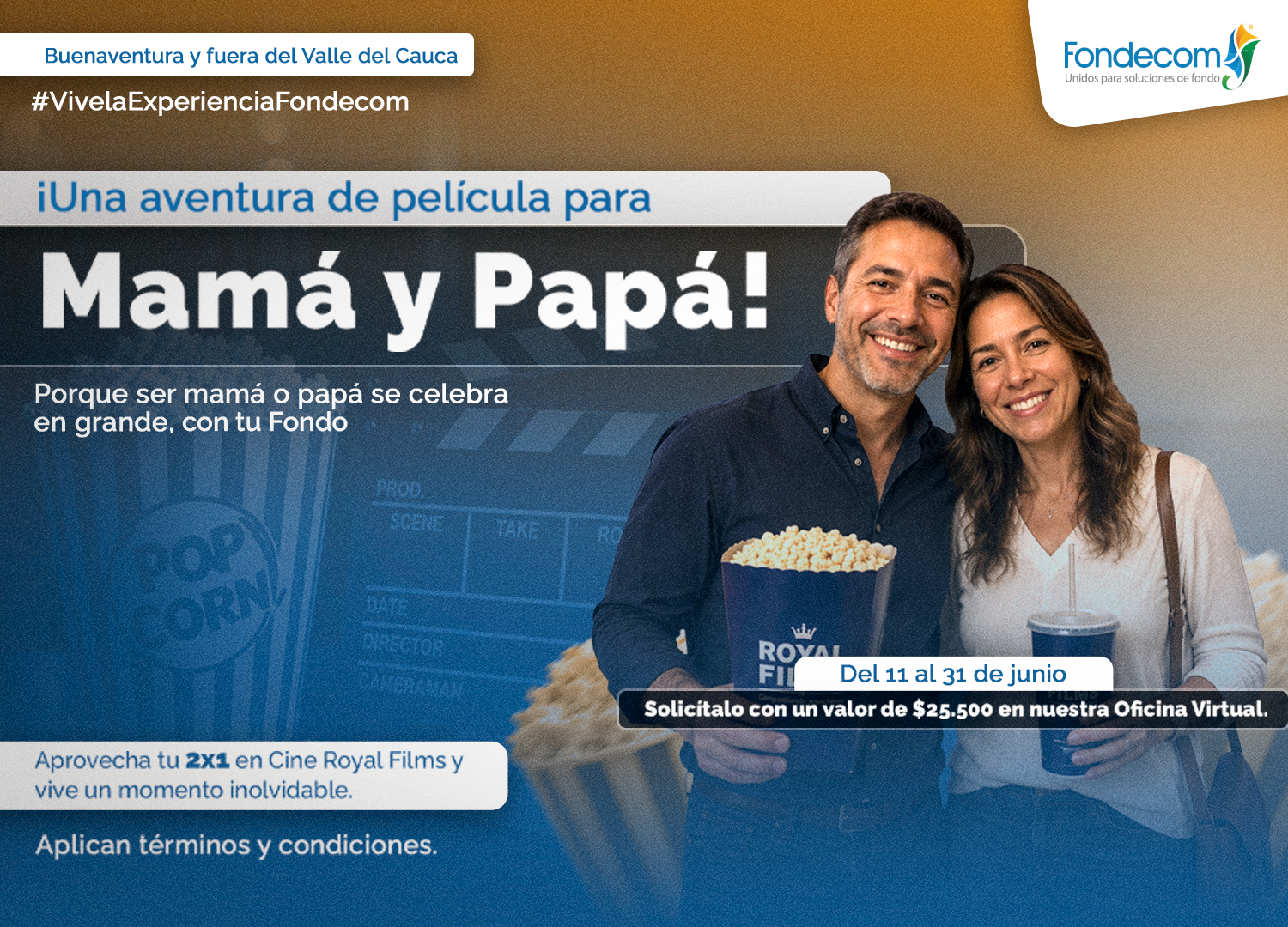 Papá y mamá cina banner junio 2026